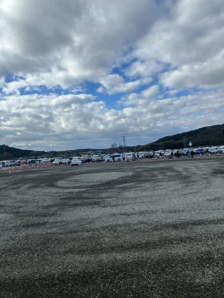パーク＆バスライド臨時駐車場